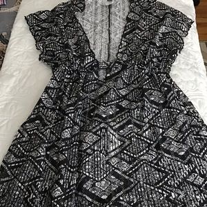 BECCA Swim Beach Cover up Dress 1X ( 16 - 18 )